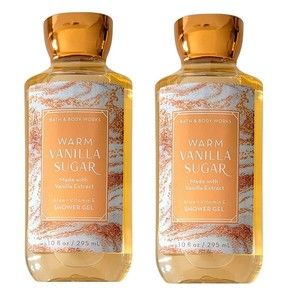 Bath and Body Works Warm Vanilla Sugar Shower Gel Set of 2